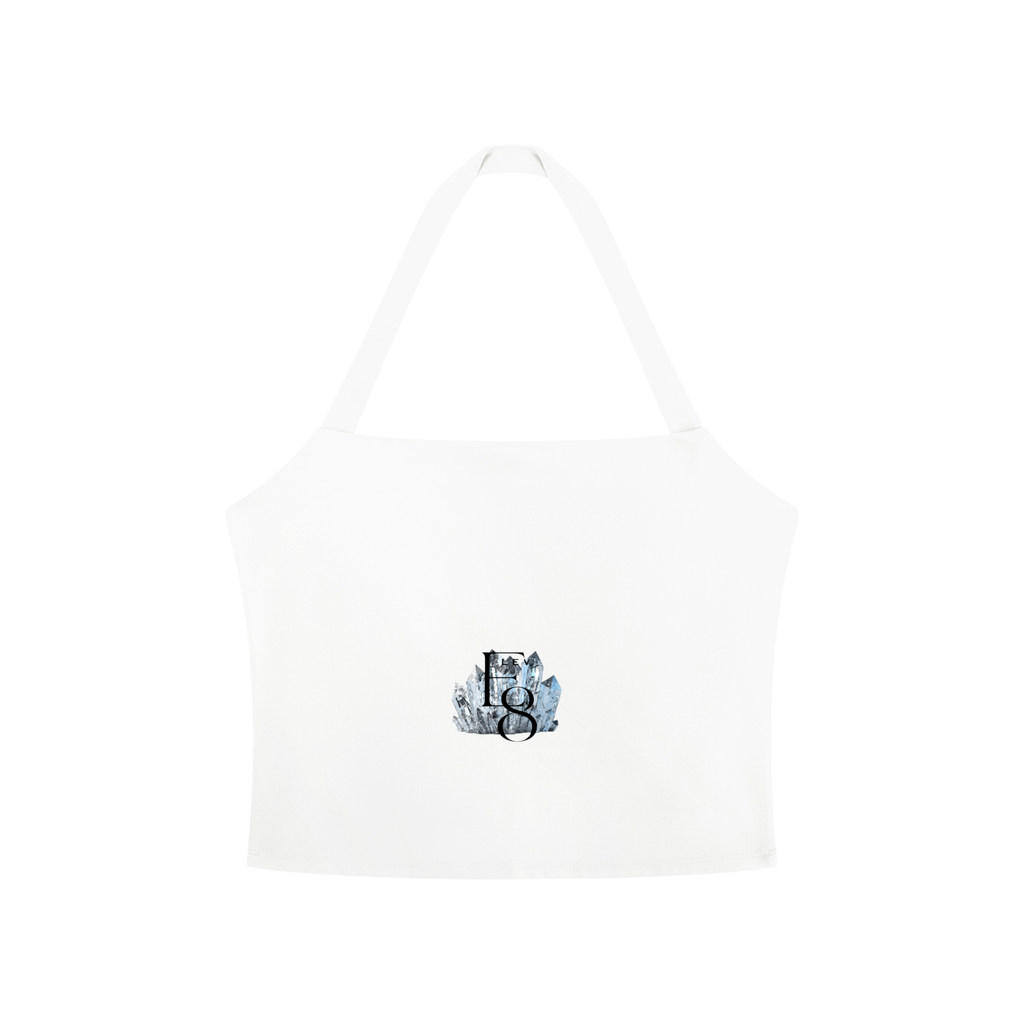 Women's Halter Elev8 Crop Sports Bra