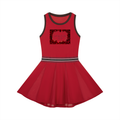 Women's Color Block A-Line G.V.O.M. Sleeveless Dress