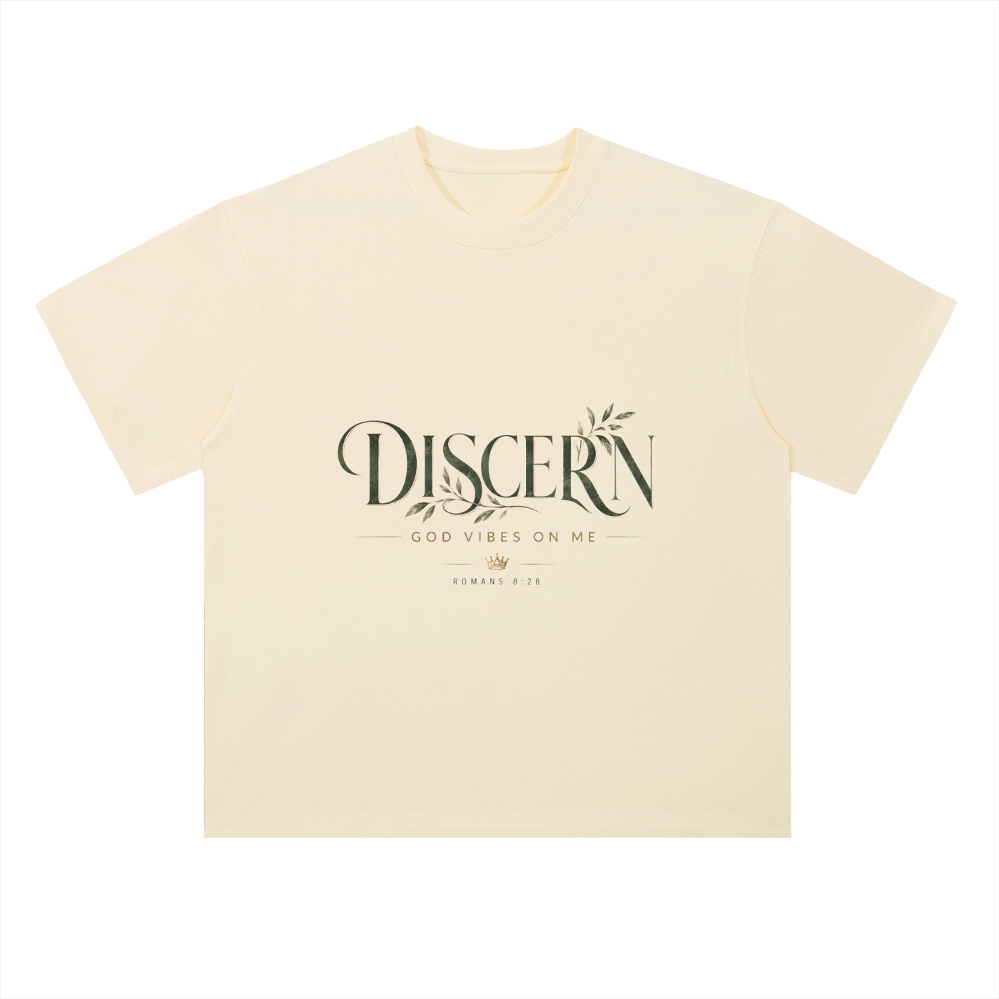 Drop Shoulder Discern G.V.O.M. Cotton T-Shirt