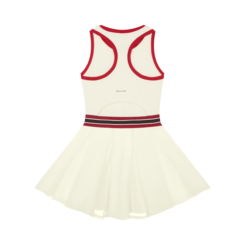 Women's Color Block A-Line G.V.O.M. Sleeveless Dress