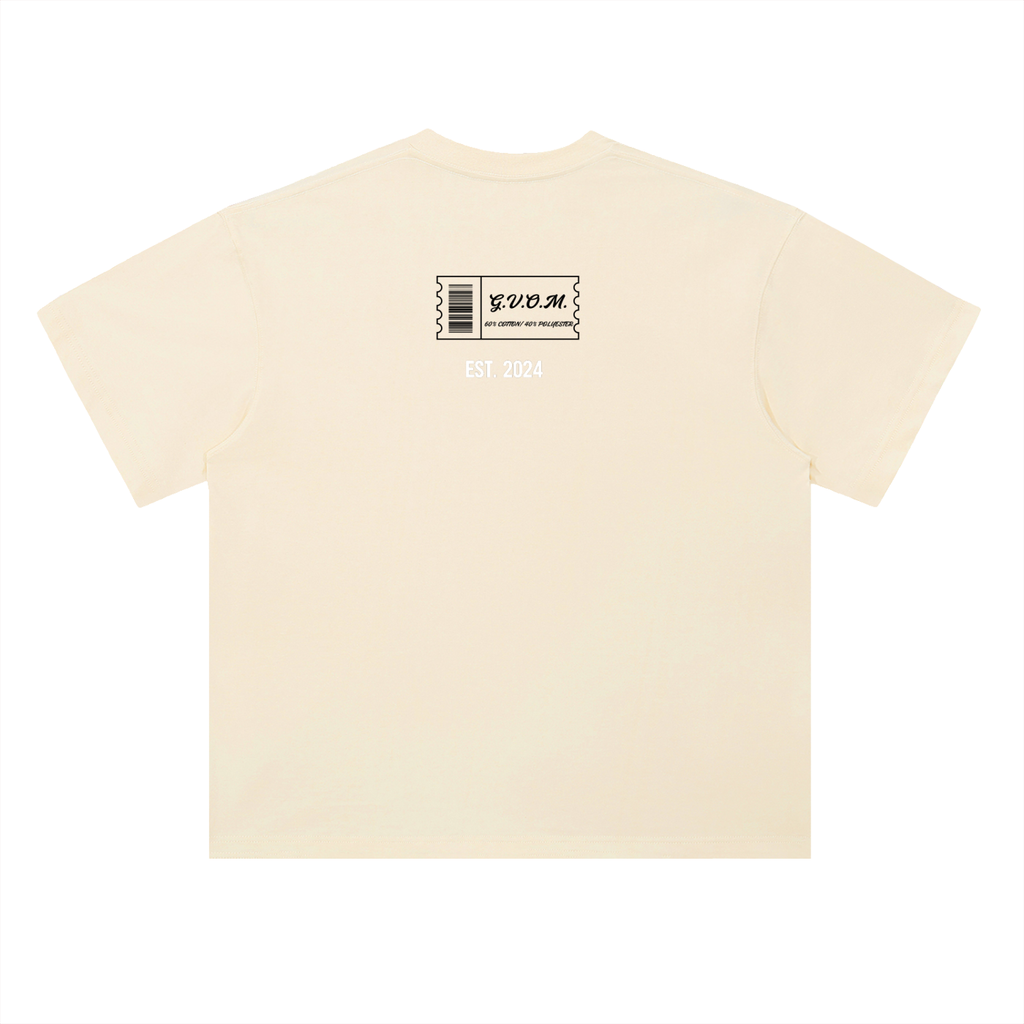 Drop Shoulder Discern G.V.O.M. Cotton T-Shirt