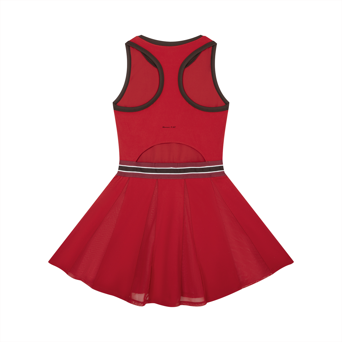 Women's Color Block A-Line G.V.O.M. Sleeveless Dress