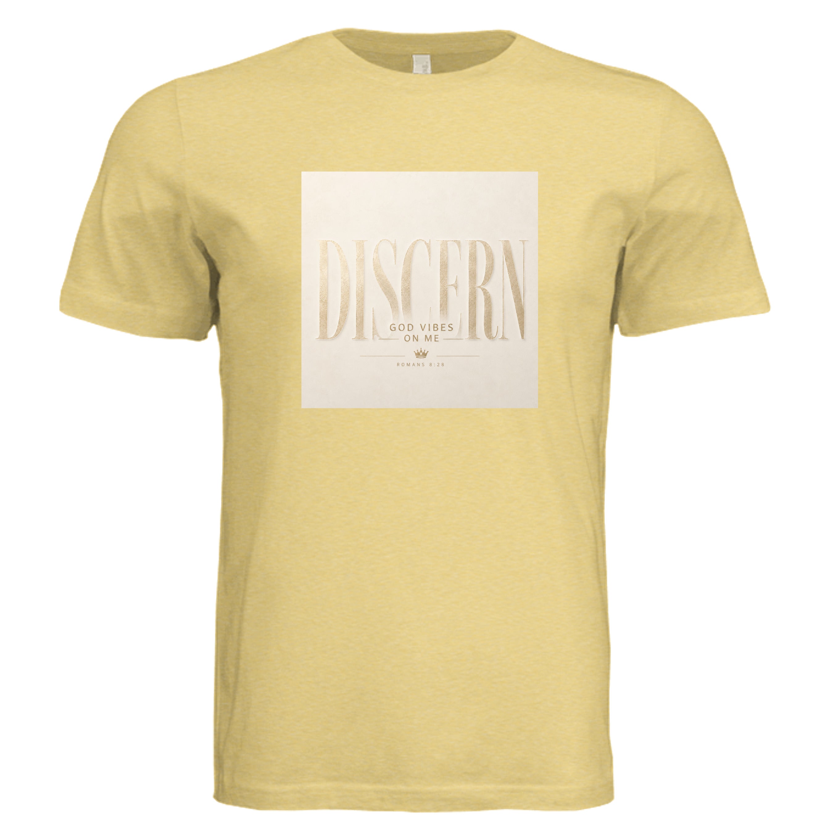 Pale Yellow Triblend - 3413C - FRONT